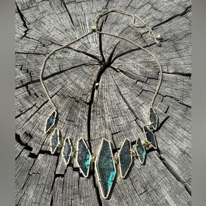 Kendra Scott Bernice Dichroic Statement Necklace